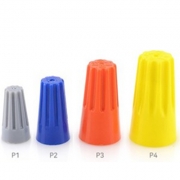 스크류와이어커넥터 전오 P1 회색, P2 청색, P3 주황색 P4 황색, P6 적색