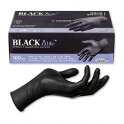 니트릴 식품용 장갑 크린스킨 블랙에이블 S,M,L,XL -100EA