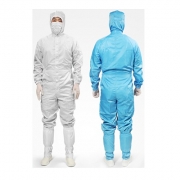 제전방진복 - 크린룸 무진 일반형 후드 원피스(스카이 블루) 제전복,방진복