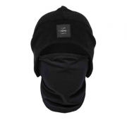 바라크라바 EIDER 플리스 2IN 1 모자 블랙