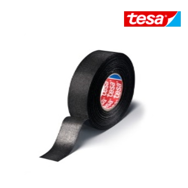 tesa 51638 흡음테이프 테사 51608 대체품 면 부직포 천 테잎 19mm, 25mm 자동차 잡음방지 와이어하네스