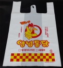 치킨봉투2도인쇄(백유백)40(25)*41(1묶음100장)