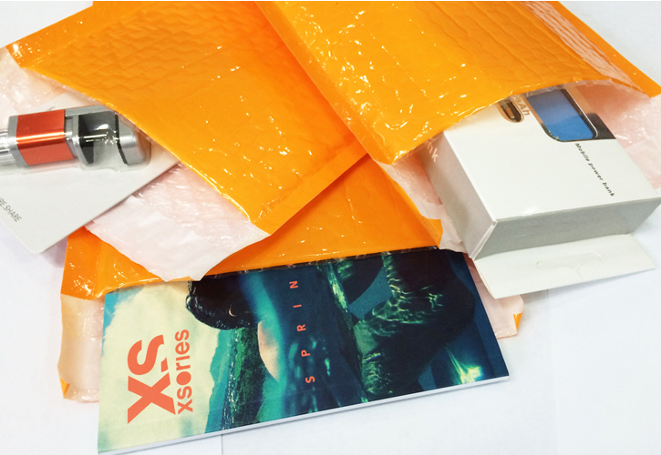 공장출고2-3일소요 오렌지색 안전봉투 19*20+4(1박스450장)