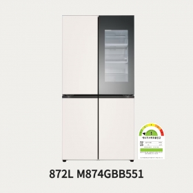 LG 1등급 냉장고 872L_4도어▶M874GBB551◀