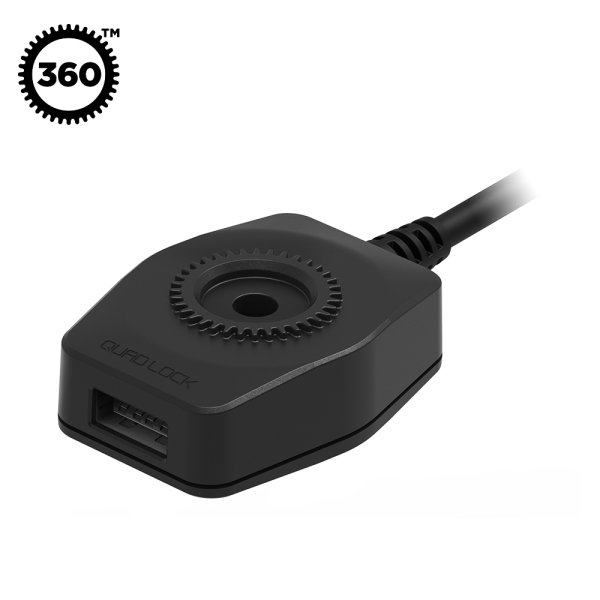 쿼드락 USB 유선 충전기