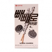롯데) 빼빼로 화이트 쿠키 37g (박)