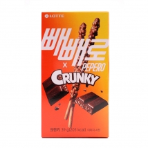 롯데) 빼빼로 크런키 39g (박)