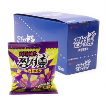 롯데) 짱셔요 라임포도맛 48g