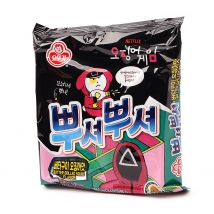 오뚜기) 뿌셔뿌셔 버터구이오징어맛 90g [오징어게임 씰스티커!] (박)