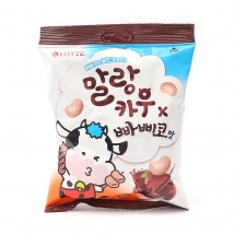 롯데) 말랑카우 빠삐코맛 158g (박)