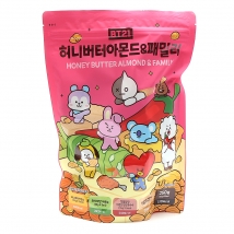 BT21 허니버터아몬드&패밀리 [핑크] 250g (박)