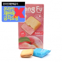 임박/행사) 강푸) 팡신 러버 비스킷 복숭아맛 55g (박)