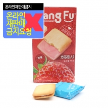 임박/행사) 강푸) 팡신 러버 비스킷 딸기맛 55g (박)