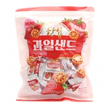 한입 과일 샌드 딸기향 300g (박)