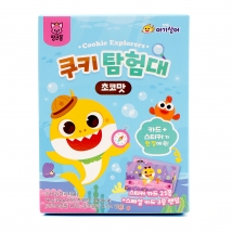 핑크퐁) 아기상어 쿠키탐험대 초코맛 72g (박)