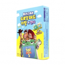 토이스토리 드로잉패드 키링앤캔디 12g