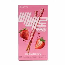 롯데) 빼빼로 딸기 37g (박)