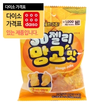 스내픽) 3D젤리 망고맛 60g (박)