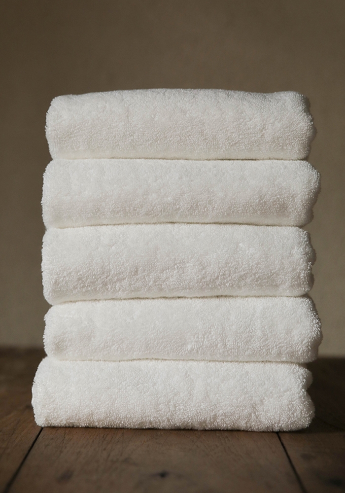 PREMIUM 코마사 200g 40수 화이트 호텔타월 5p