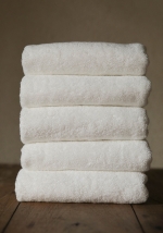 PREMIUM 코마사 200g 40수 화이트 호텔타월 5p