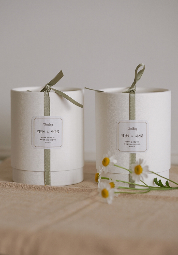 쑥차 잎차 답례품 (선물 완포장)