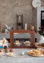 (5월 입고 예정) 우드 쇼케이스 홈카페 진열장