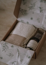 레이스 세면타월+핸드워시 선물세트 (상자 완포장)