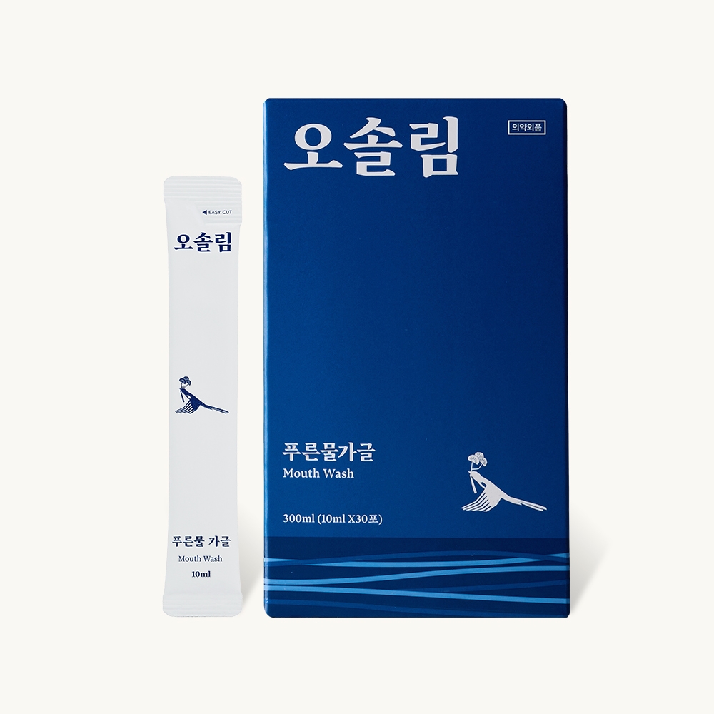 오솔림 푸른물 가글 (30포)