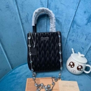 마테라쎄 나파 가죽 핸드백 (18×15×5)