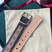 GG 캔버스 레더라인 남성벨트 40MM