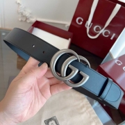 와이드 레더 벨트 40mm