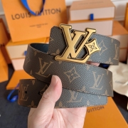 LV 플라워 40mm 리버서블 벨트