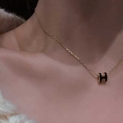 H 미니 팝아슈 목걸이