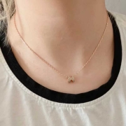 H 미니 팝아슈 목걸이