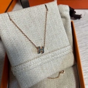 H 미니 팝아슈 목걸이