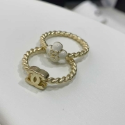 트위스트 체인 CC 동백 반지