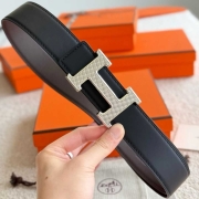 H 길로쉬 버클 양면벨트 38MM