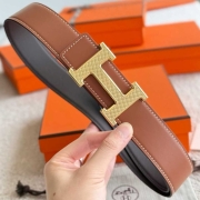 H 길로쉬 버클 양면벨트 38MM