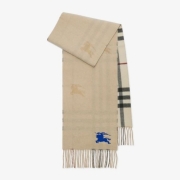 리버시블 EKD 체크 캐시미어 스카프 168&times;30