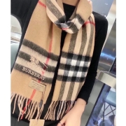 체크무늬 울 스카프 32&times;180