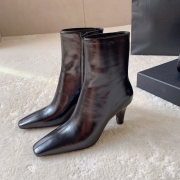 YSL 가죽 반부츠 34-41, 7cm