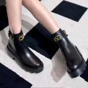 가죽 반부츠 35-40, 5.5cm