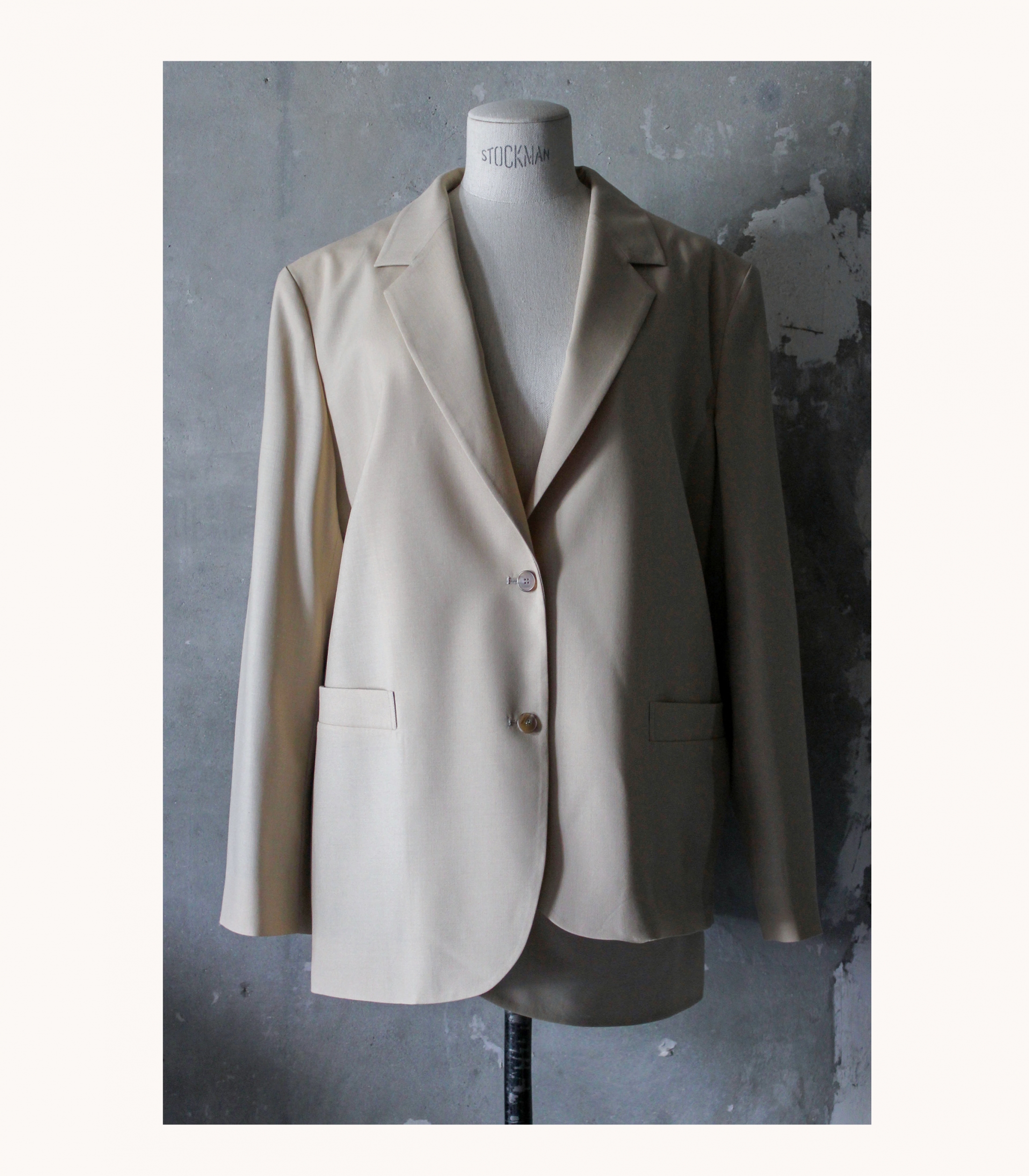 Layered classic jacket (2colors)