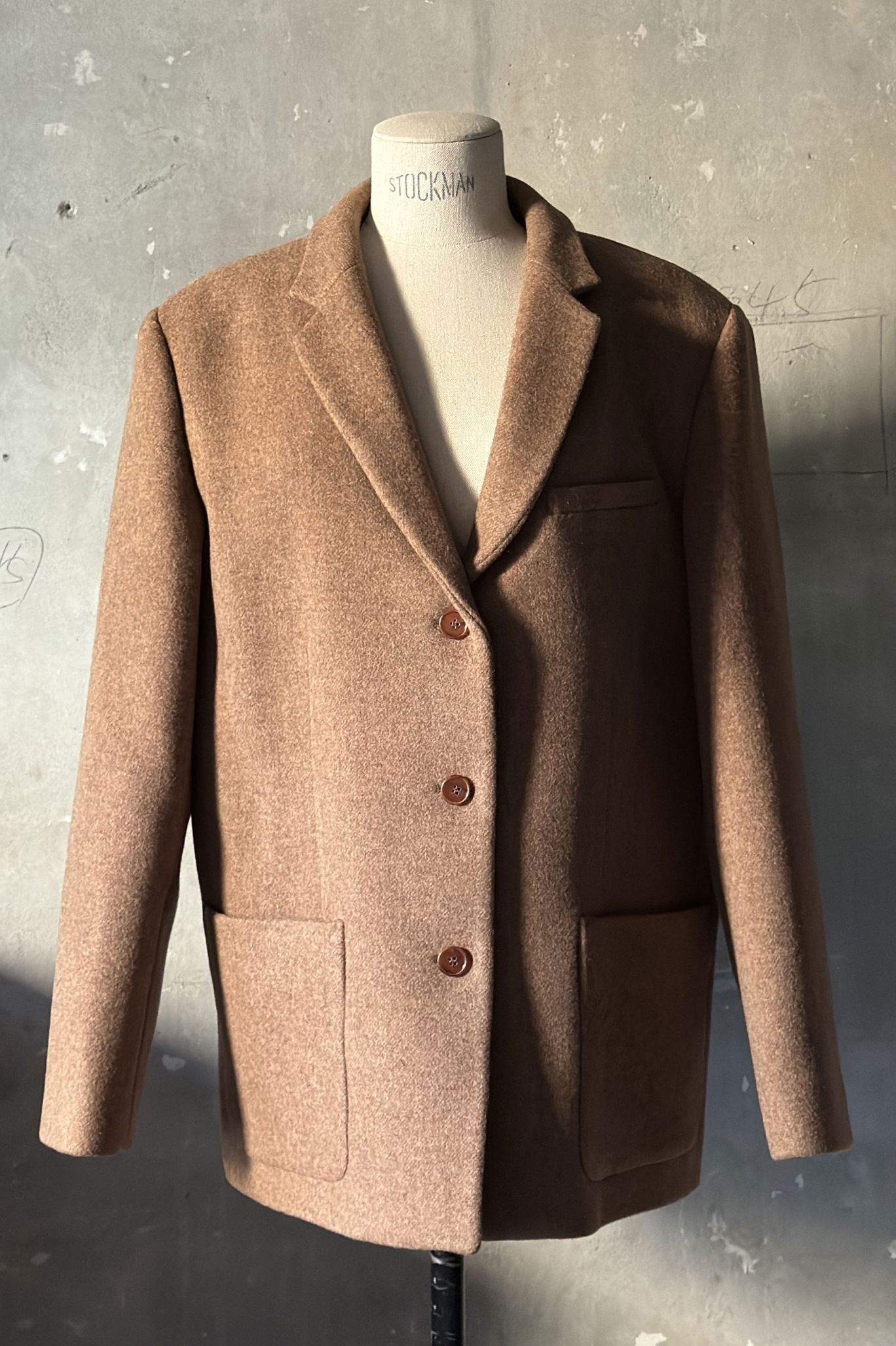 Double Faced Wool Jacket