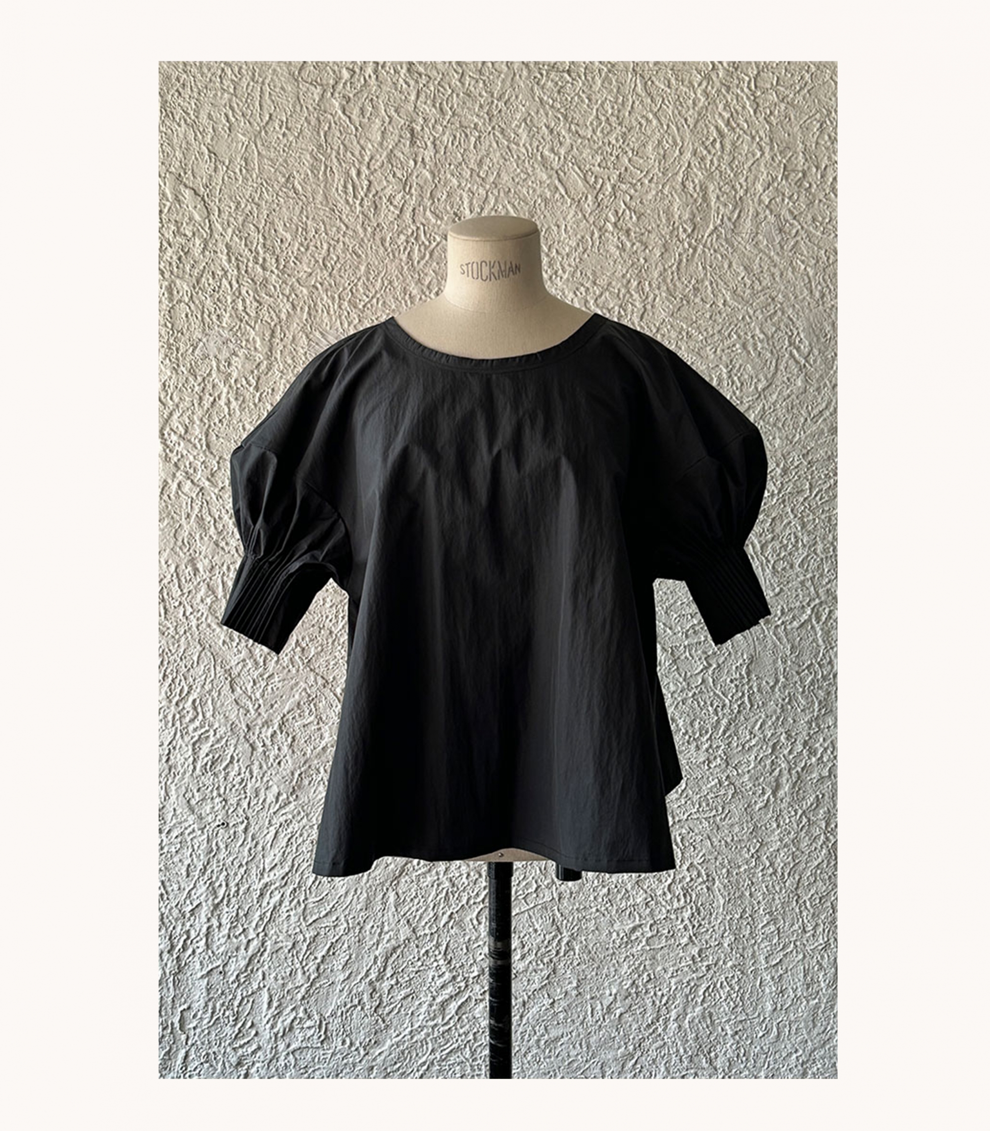 Pintuck String Blouse (2 colors)