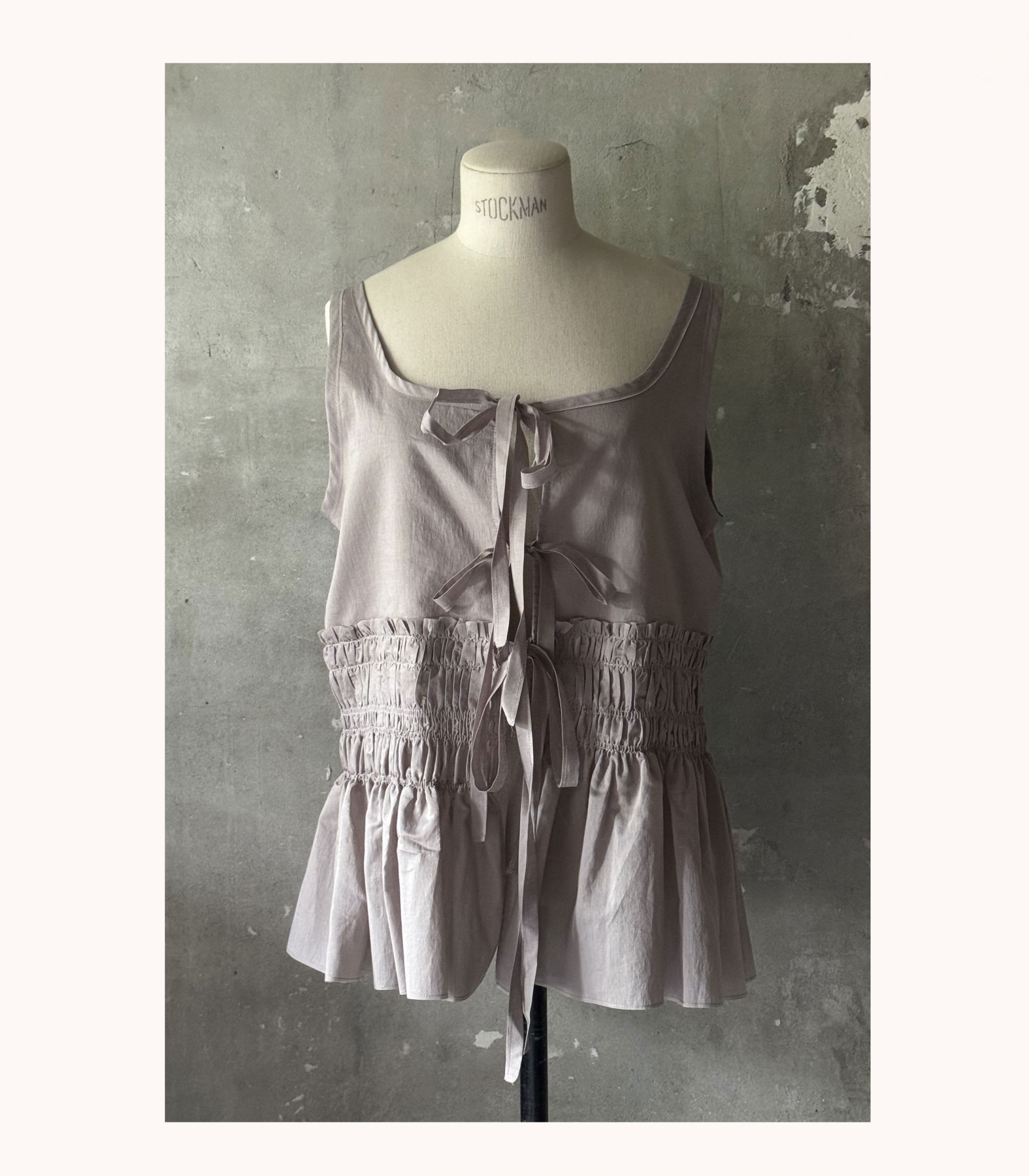 Layered Smocking Blouse (4 colors) Layered Smocking Blouse (4 colors)
