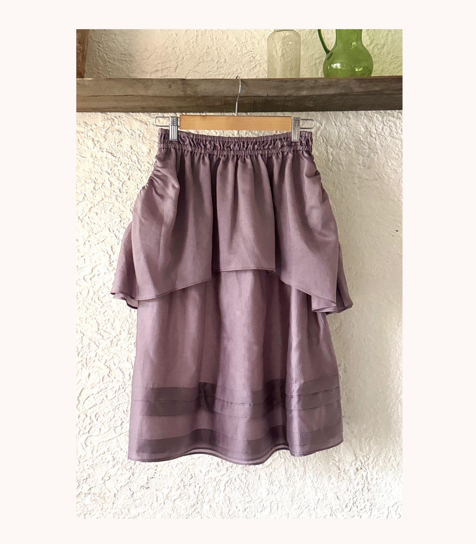 Double Sheer Skirt (3 colors)
