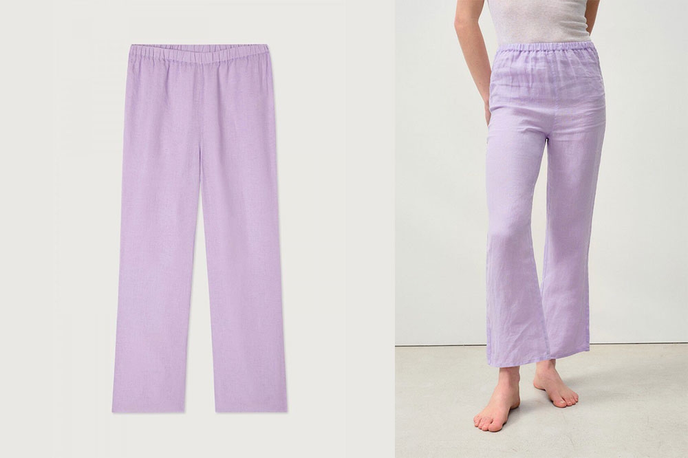 Linen Straight Pants