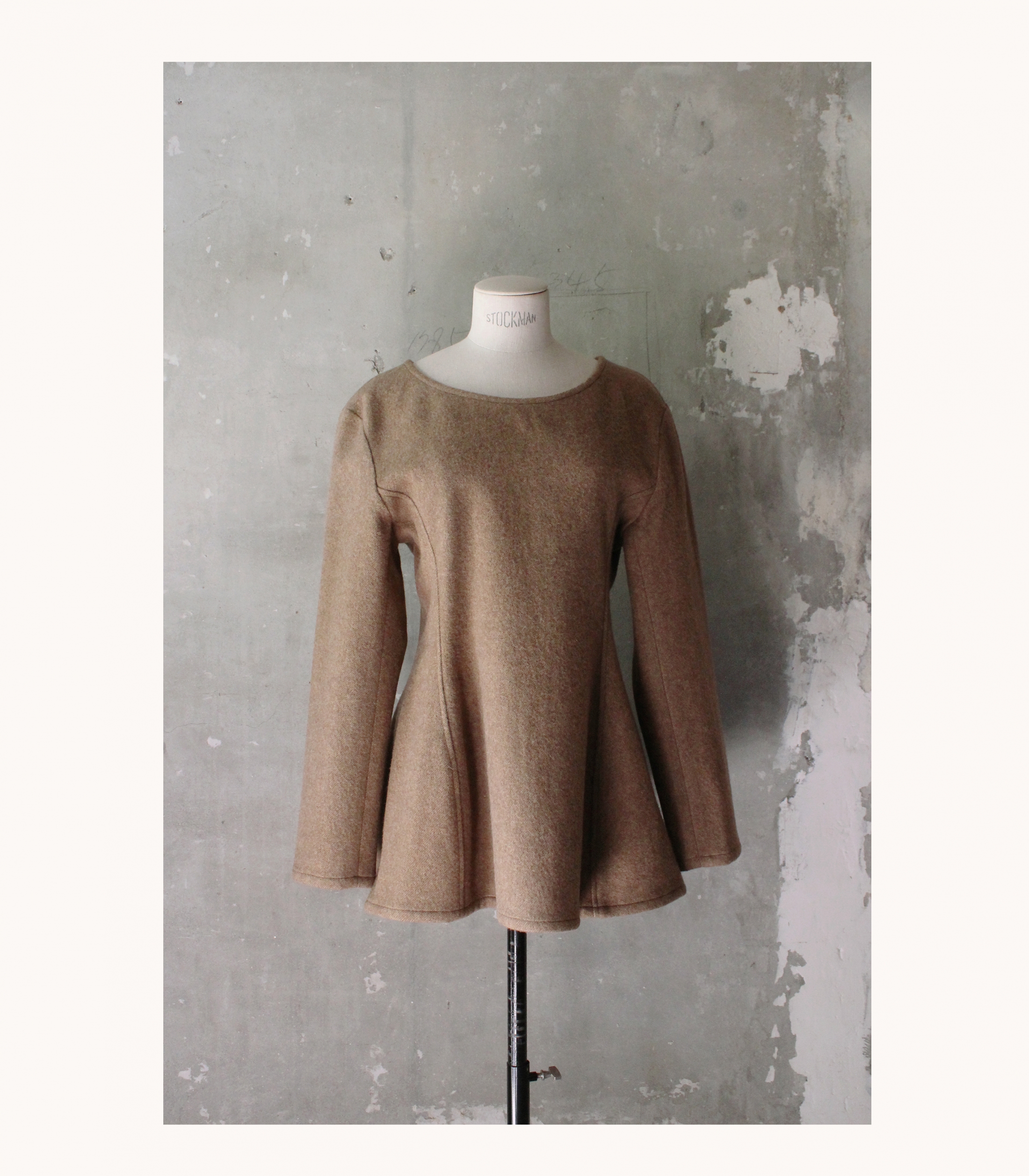 Alpaca Wool Blouse (2colors)