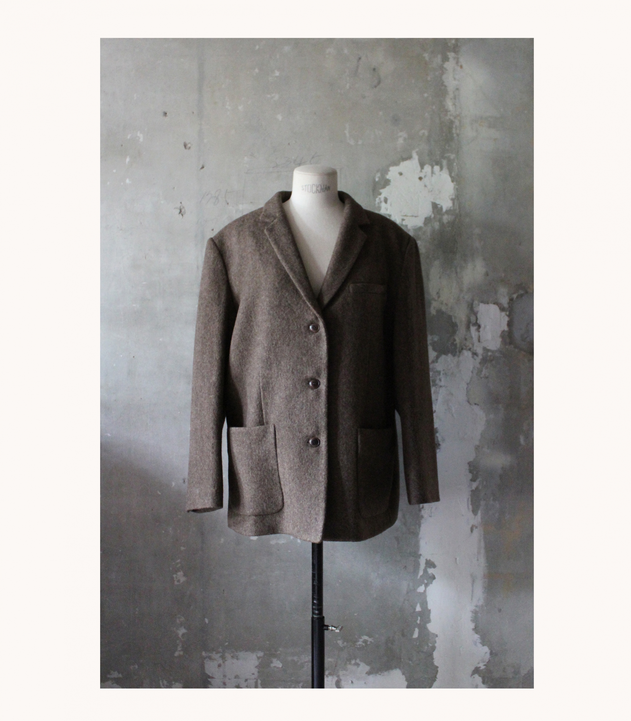Classical Wool Jacket (3colors)